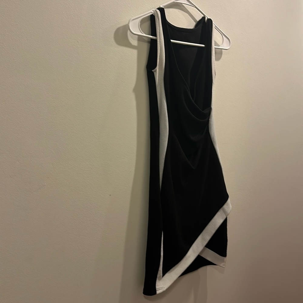 skin tight, body con, black, short dress